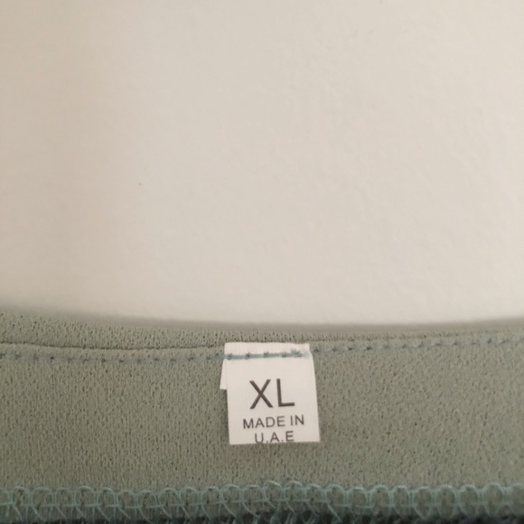 Sage long modest gown (NWOT) - Picture 13 of 13